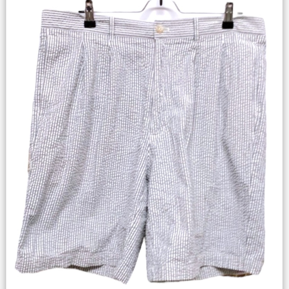 Preswick & Moore Pleated Zip Button Front Cotton Men’s size 36 (M-476)‎